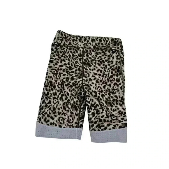 Women’s The Upside size XS leopard print athletic bike shorts - Picture 1 of 5